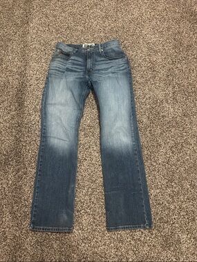 Ariat Men's Straight-Leg Jeans in Medium Blue Wash